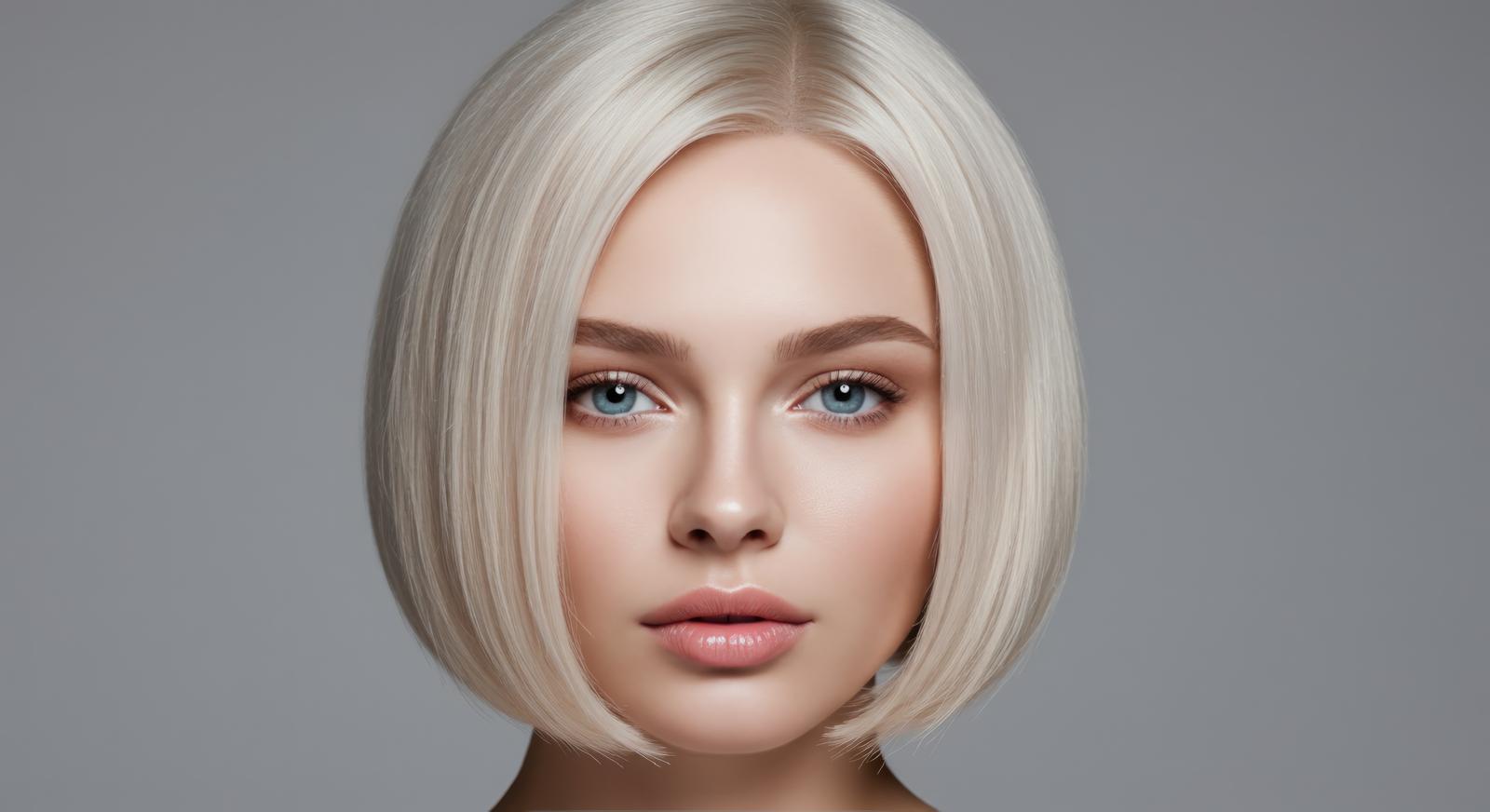 Bob Wig – 100% Human Hair Blend