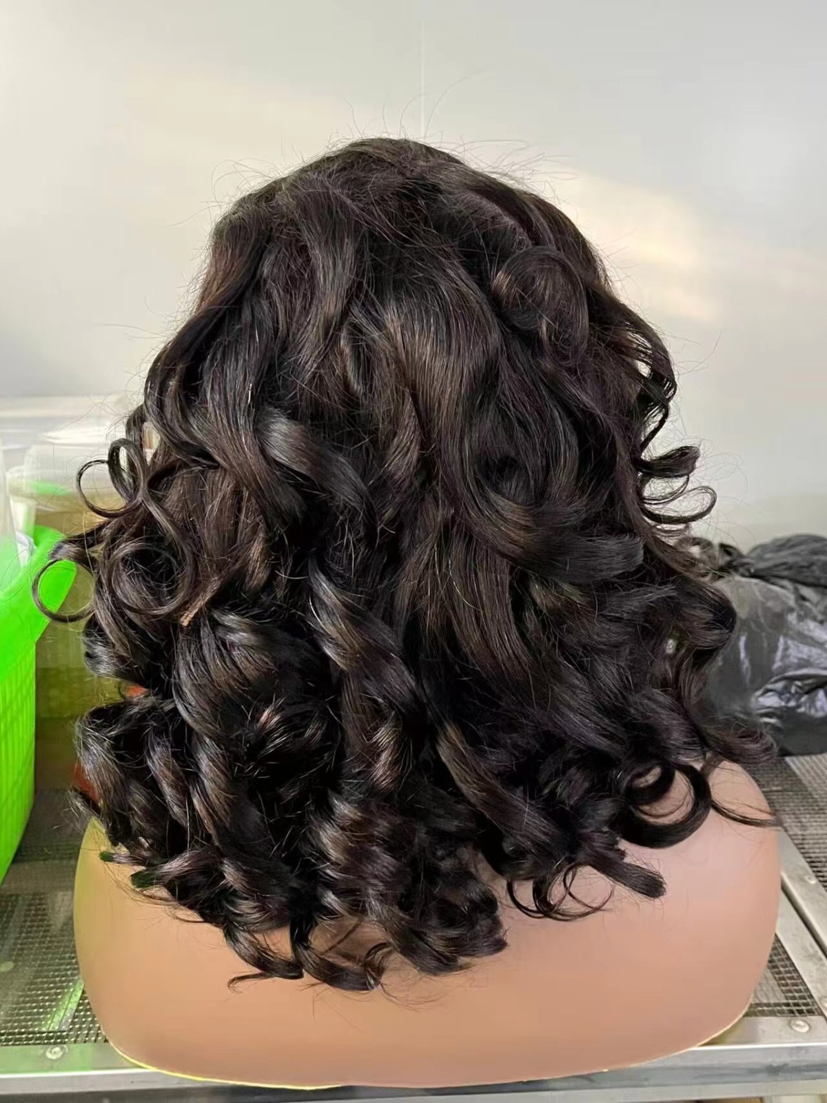 Bouncy Curly Wig