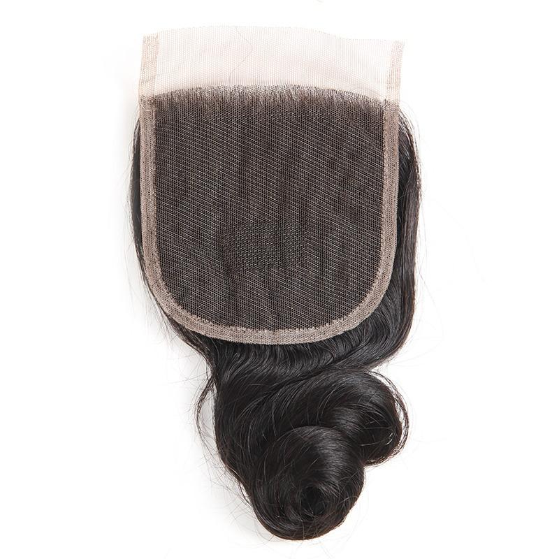 One Waves Closure 4x4 Wig