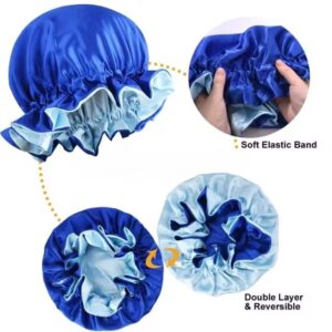 Two-in-One Reversible Satin Bonnet